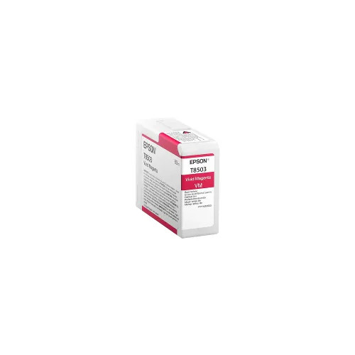 Cartucho Epson T85030N UltraChrome HD Vivid Magenta Ink 80 ml
