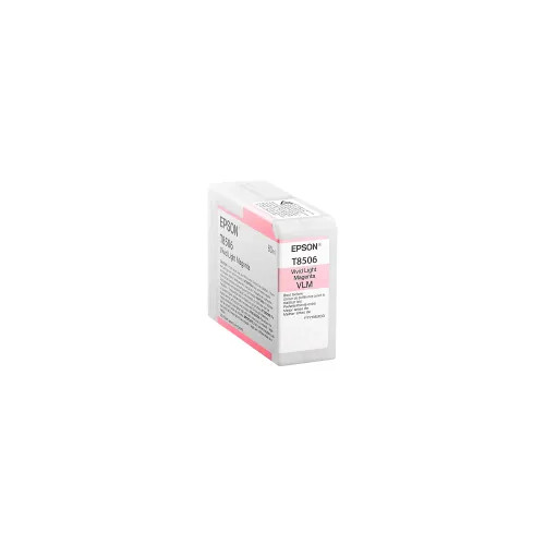 Cartucho Epson T85060N UltraChrome HD Vivid Light Magenta Ink 80 ml