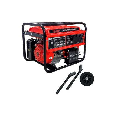 GENERADOR ELECTRICO QUASAD QP-7500E Rated Output 6.0kw Max. Out. 6.5kw 100-220V