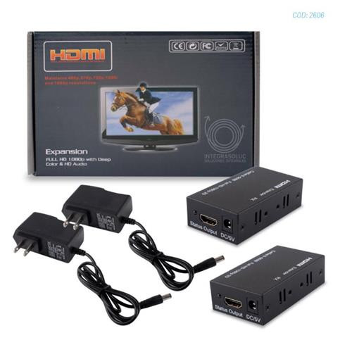 EXTENSOR DOBLE DE HDMI A LAN