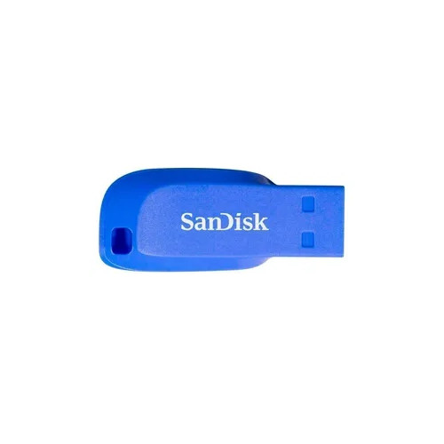 FLASH MEMORY SANDISK 16GB CRUZER BLADE USB AZUL