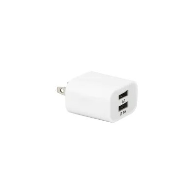 ADAPTADOR ARGOM DUAL USB WALL CHARGER