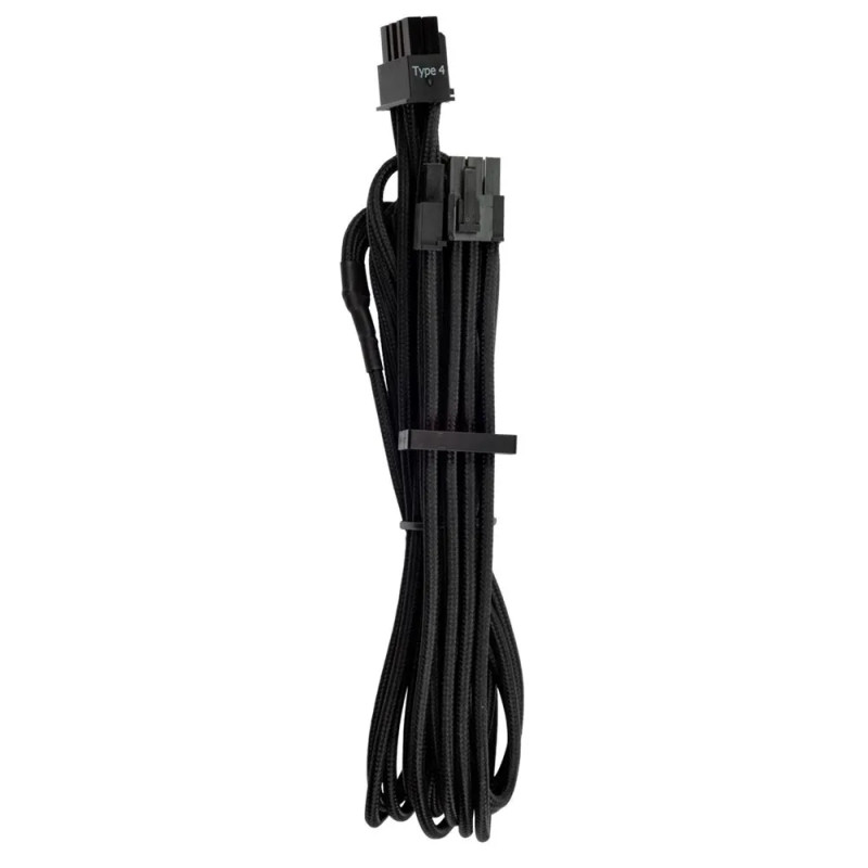 CABLE CORSAIR PCIE INDIVIDUAL PREMIUM TIPO 4 GEN 4 NEGRO