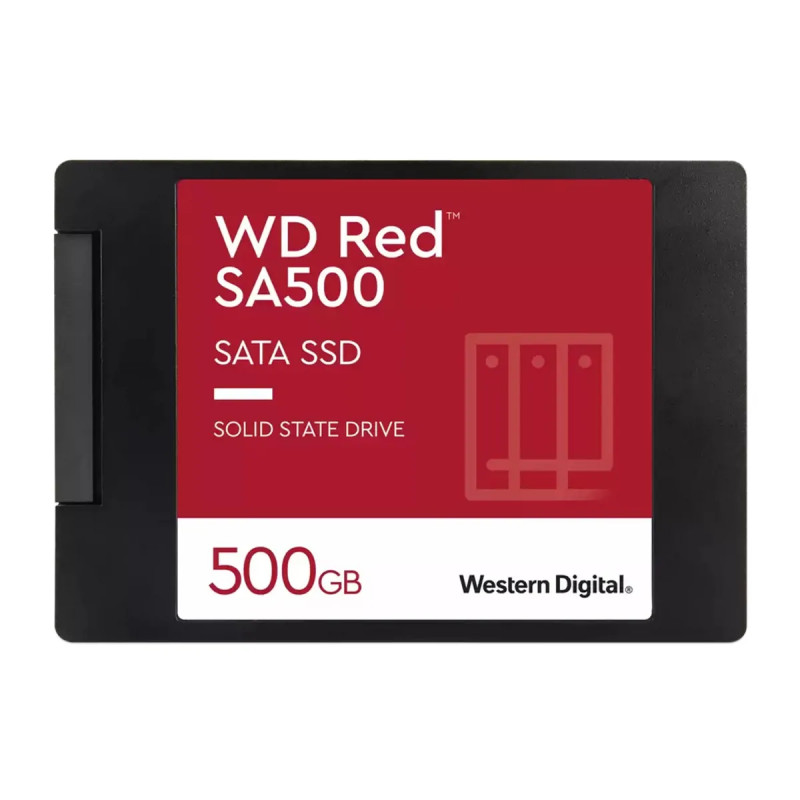 SSD WD 500GB SA500 SATA III 6 GB-S 2.5INCH 7MM 560MB-S RED