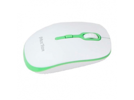 MOUSE WIRELESS MEETION MT-R547 BLANCO VERDE