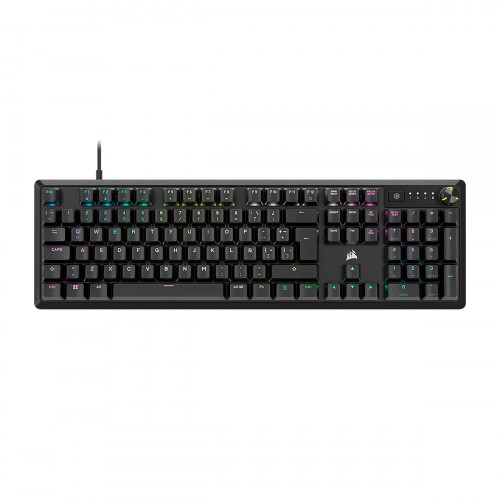 TECLADO CORSAIR K70 CORE MECANICO WIRED FOR GAMING RGB SP Black