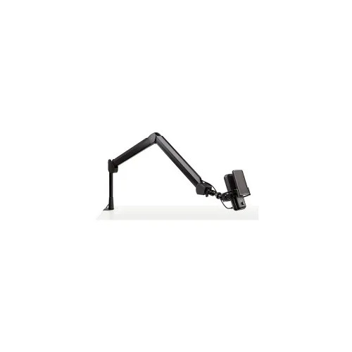 BRAZO ARTICULADO DE MESA PARA MICROFONO  ARM 360GRADOS MICROFONOS 1/4-3/8 -5/8 PULG. NEGRO