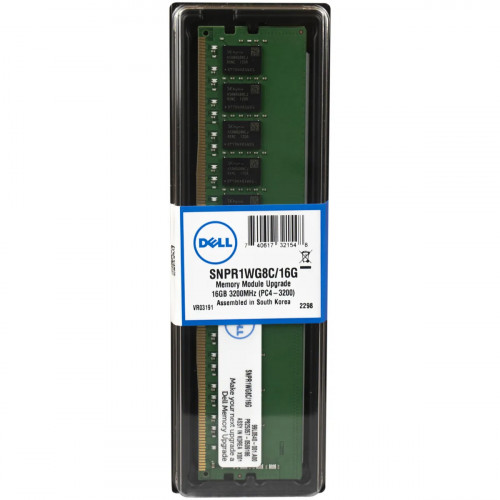 DIMM DELL 16GB DDR4 UDIMM 3200MHZ ECC PARA T40  T150  T350  R250 R350