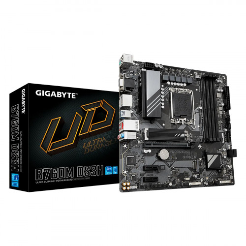 MBO GIGABYTE B760M DS3H AX 14VA LGA1700 4DDR4 2DP HDMI M.2 USB3.2 2PCIE4.0 MATX