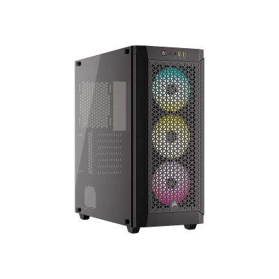 CASE CORSAIR ATX 480T RGB AIRFLOW TEMPERED GLAS 1TYPE-A 2USB3.2 3VENT.-RGB BLACK