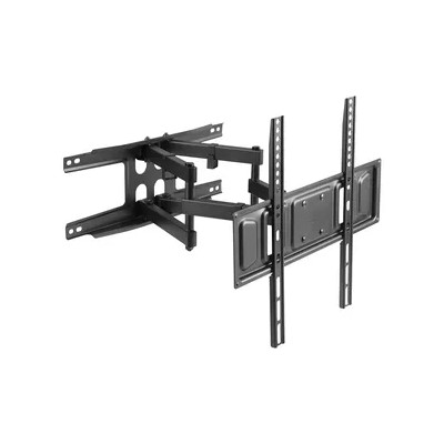 WALL MOUNT ENGLAND FOR TV FLAT AND CURVED PANEL 32INCH-70INCH 5GR-15GR FULL MOTION NEGRO