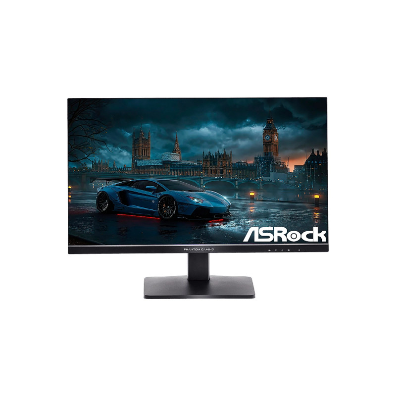 MONITOR ASROCK PG27QFT1B PHANTOM GAMING 27Inch LED IPS 2560x1440-180Hz  2HDMI DP Black