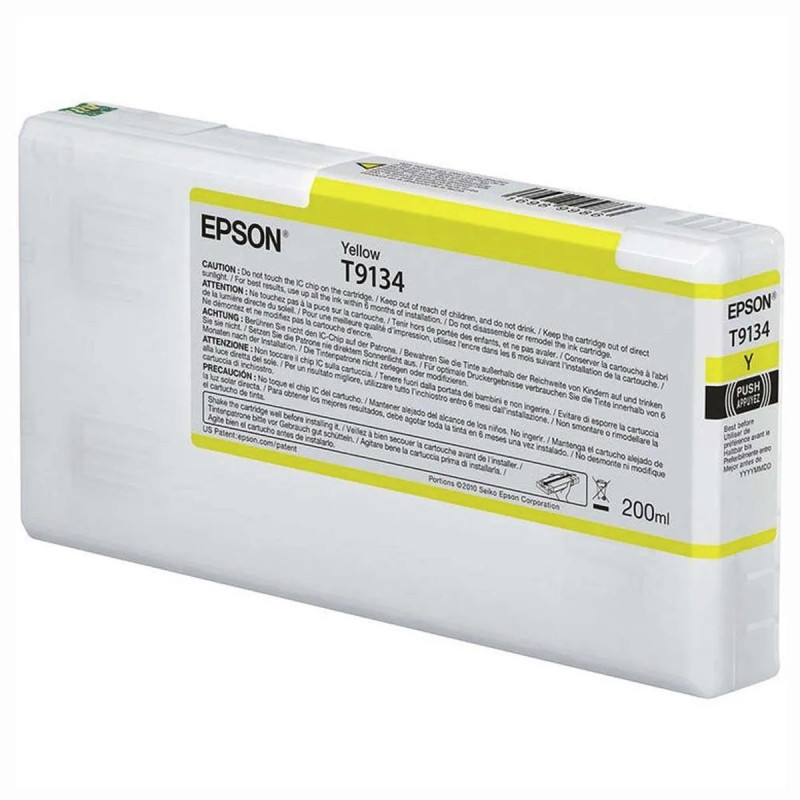 CARTUCHO EPSON T913400 ULTRACHROME HDX AMARILLO 200ML