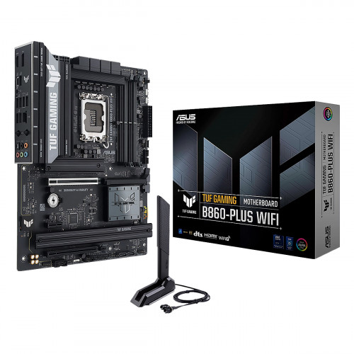 MBO ASUS TUF GAMING B860-Plus WIFI Intel Core Ultra LGA1851 DDR5-8666Mhz BT DP HDMI 3M.2 PCIe5.0 ATX