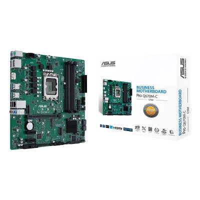 MBO ASUS PRO Q670M-C-CSM 13VA-12VA LGA1700 4DDR5-5600 2DP HDMI 2M.2 6USB PCIE4.0 MATX