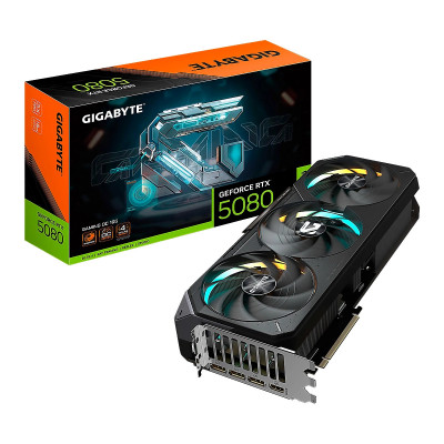 VIDEO GIGABYTE GeForce RTX-5080 GAMING OC 16GB 256BIT GDDR7 HDMI 3DP 3Vent. PCIe 5.0