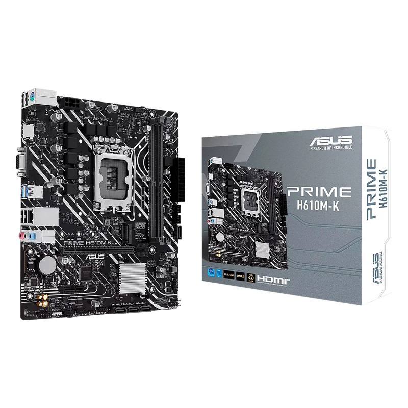 MBO ASUS PRIME H610M-K 13VA LGA1700 2XDDR5-5600 HDMI  M.2 USB3.2 PCIE4.0 MATX