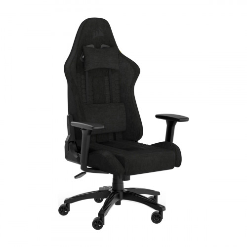GAMING CHAIR CORSAIR TC100 RELAXED FABRIC BLACK-BLACK