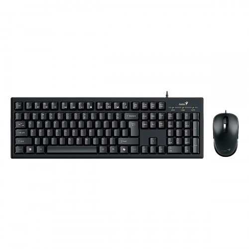 TECLADO GENIUS KM-100SE USB-MOUSE OPT. WIRED USB NEGRO SP