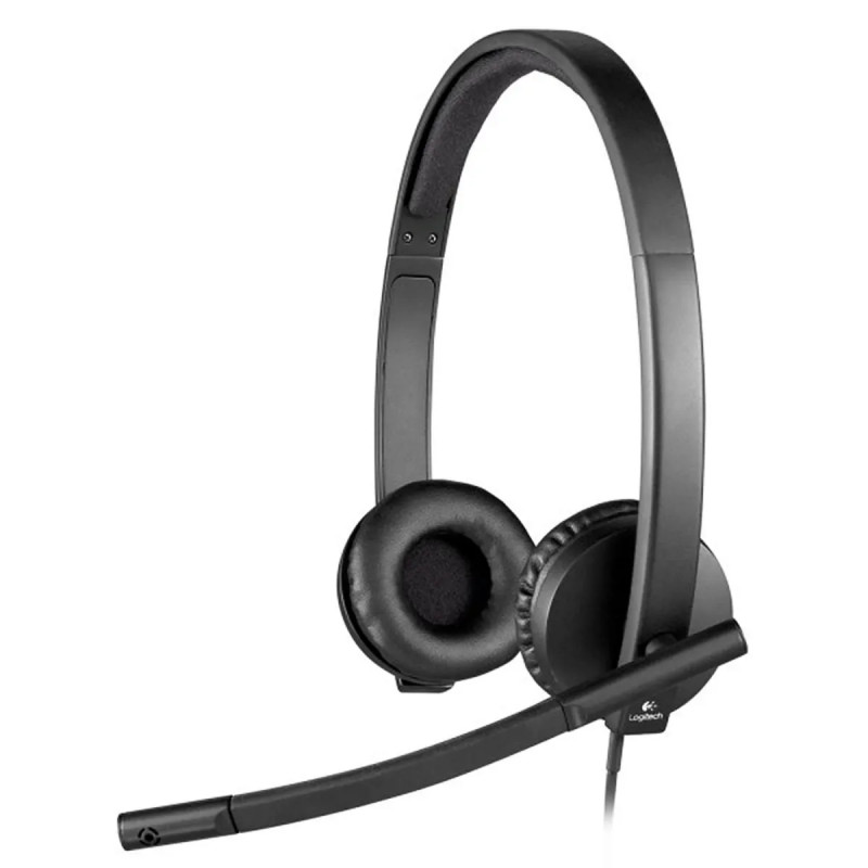 HEADSET LOGITECH H570E NEGRO ESTEREO ALAMBRICO USB SUPRESION RUIDO