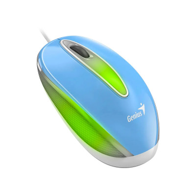 MOUSE GENIUS DX-MINI BLUE RGB BLUEEYE USB