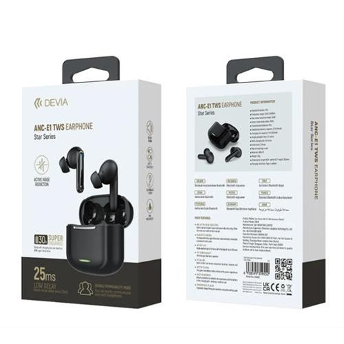 Audífono Devia ANC TWS Ultra1 Wireless Earphone
