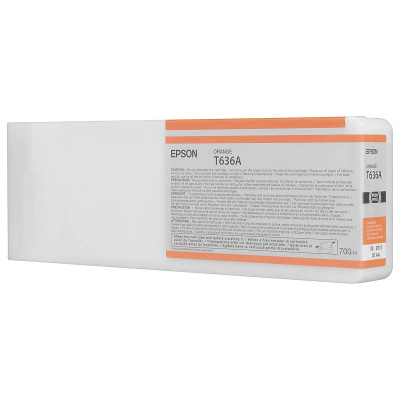CARTUCHO EPSON T636A00 STYLUS PRO 7900-9900-WT7900-7700-9700 NARANJA-700ML