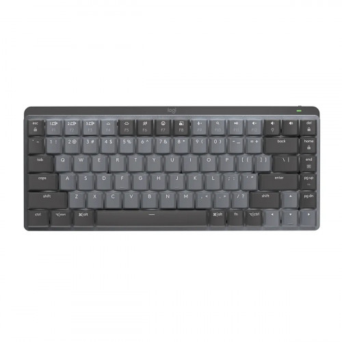TECLADO MECANICO INALAMBRICO LOGITECH MX BLUETOOTH USB COLOR GRIS