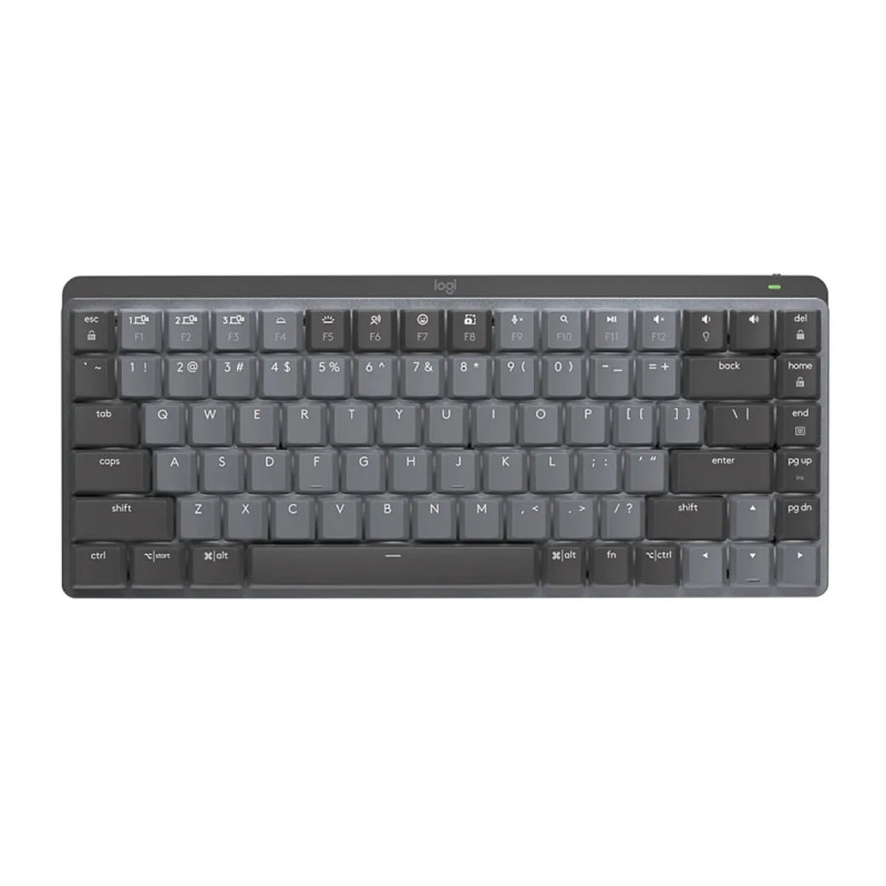 TECLADO MECANICO INALAMBRICO LOGITECH MX BLUETOOTH USB COLOR GRIS