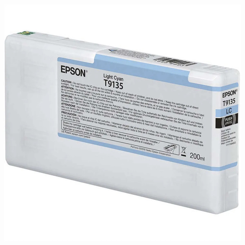 CARTUCHO EPSON T913500 ULTRACHROME HDX LIGHT CIAN 200ML