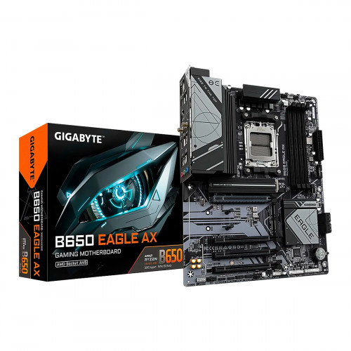 MBO GIGABYTE B650 EAGLE AX AMD AM5 RYZEN 7000 4DDR5 HDMI DP USBC 2PCIE 4.0 M.2 ATX