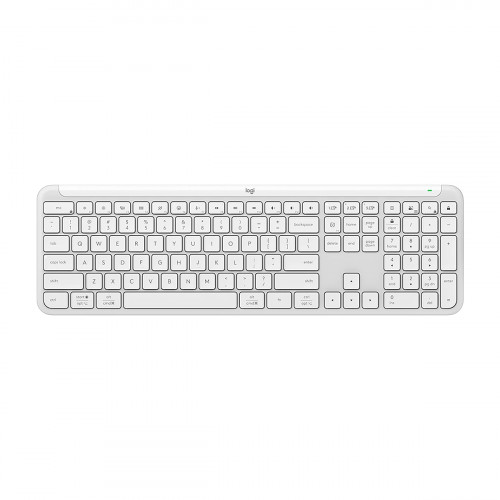Teclado Logitech Slim Silent K950 Wireless Bolt Bluetooth SP Blanco