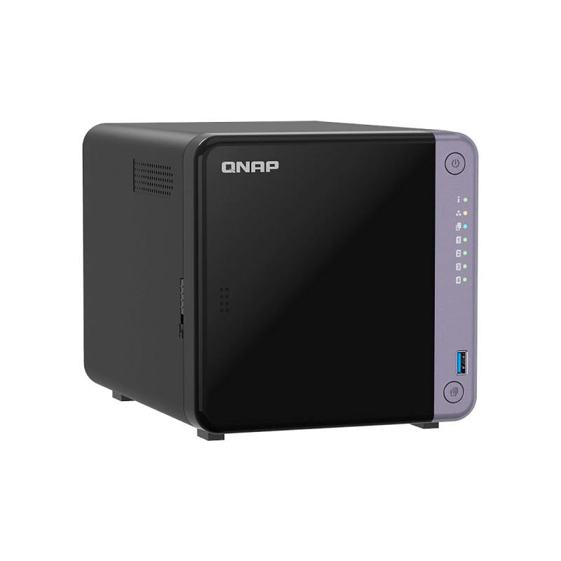 NAS STORAGE QNAP TS-432 4-BAY AL524 QC 4GB 2RJ45 SFP-PL 2USB3.0 4SATA3.5 PCIe3.0 RAID SUP.