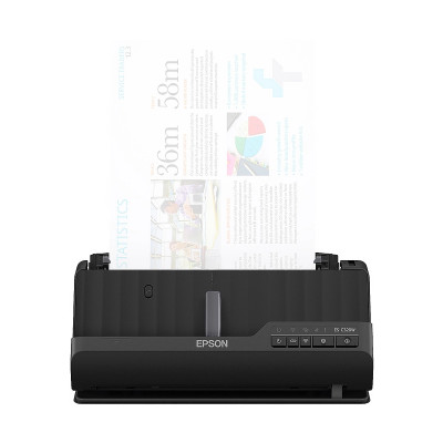 SCANNER EPSON WORKFORCE ES-320W 30PPM-60PPM 600 DPI. USB2.0. WIFI BLACK