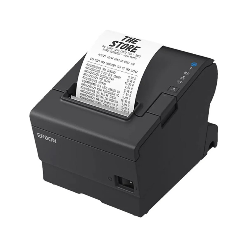 IMPRESORA EPSON TERMICA TM-T88VII-052 ETHERNET + USB NEGRO (C31CJ57052)