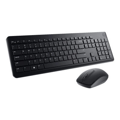 Teclado y mouse Dell KM3322W Inalámbrico Negro 3Y