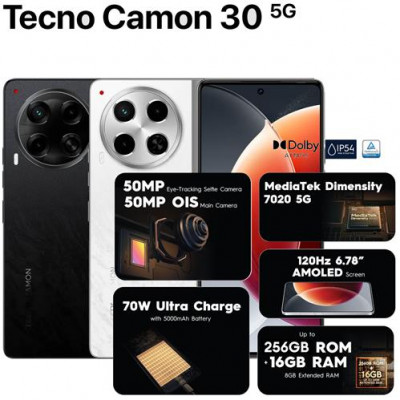 TECNO CAMON 30 5G CL7 8+512GB DESIGN EDITION (Teléfono celular Smartphone) TECNO CAMON 30 5G CL7 8+512GB DESIGN EDITION (Teléfono celular Smartphone)