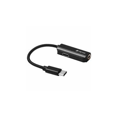 Cargador Devia Smart Tipo C mas adptador de audio Cargador Devia Smart Tipo C mas adptador de audio
