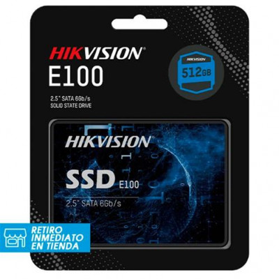 Disco Solido HIKVISION HS-SSD-E100 512 Gb. Disco Solido HIKVISION HS-SSD-E100 512 Gb.