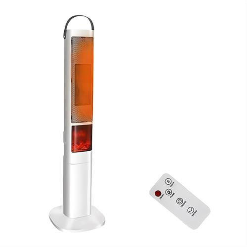 CALEFACTOR ELECTRICO VERTICAL CON CONTROL REMOTO MARCA NITRON