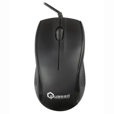 MOUSE QUASAD QM-703U 3D WIRED 1.5MTS NEGRO