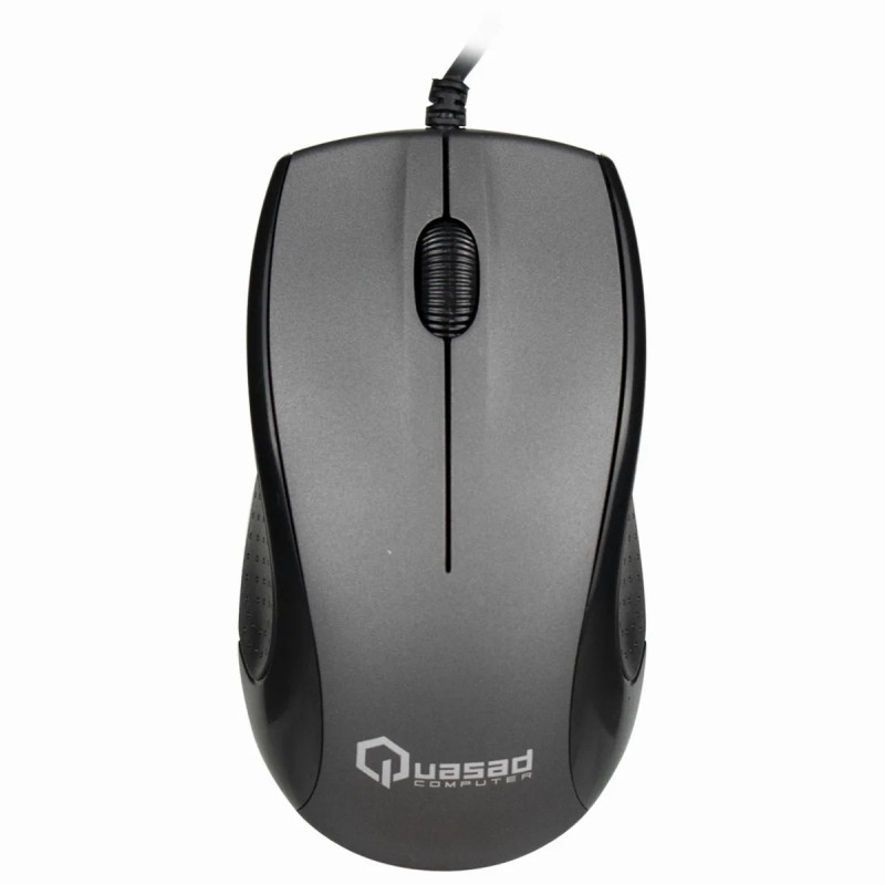 MOUSE QUASAD QM-703U 3D WIRED 1.5MTS GRIS