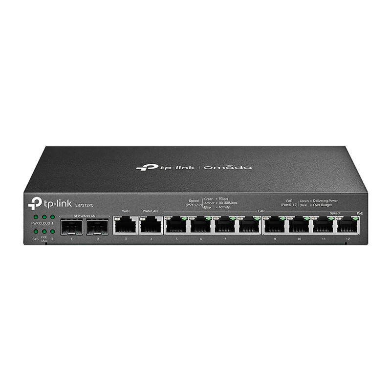 ROUTER TP-LINK VPN GIGABIT OMADA POE 3 EN 1 2P SFP 1P GIGABIT WAN 1GIGABIT WAN-LAN
