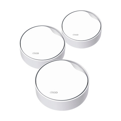 DECO TP-LINK X50-PoE 3Pack Wi-Fi 6 Mesh AI AX3000 Ceiling-Wall-Tabletop