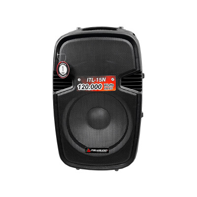 CAJA DE AUDIO ITALY ITL-15N 15 INCH 200W-RMS USB RGB MIC