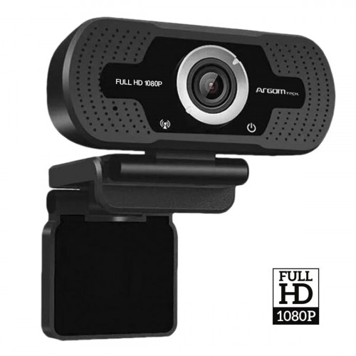 CAM. VID CONF. ARGOM ARG-WC-9140BK 1080P MICROFONO USB2.0 NEGRO