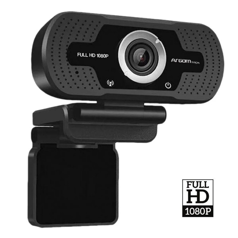 CAM. VID CONF. ARGOM ARG-WC-9140BK 1080P MICROFONO USB2.0 NEGRO