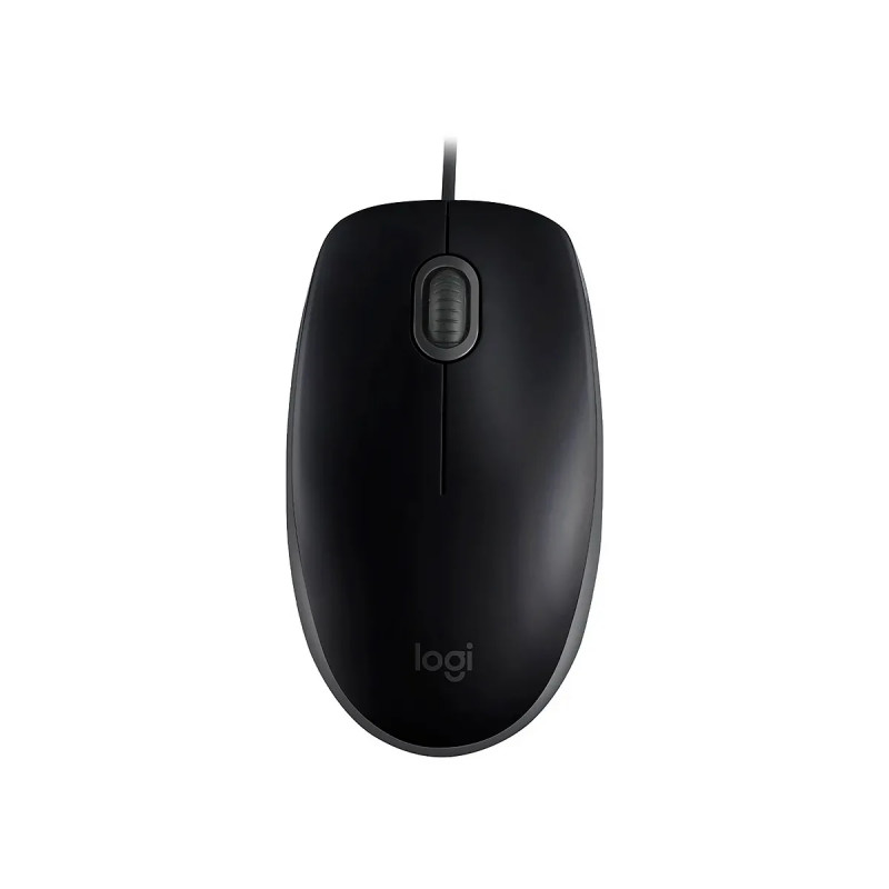 MOUSE LOGITECH M110 WIRED BLACK