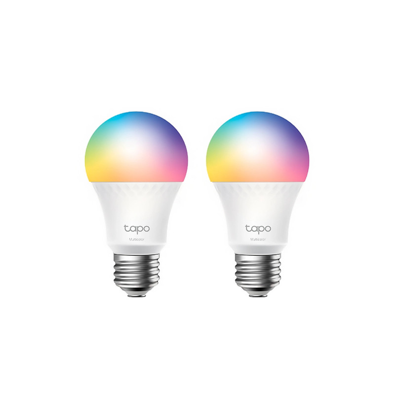 FOCO INTELIGENTE TP-LINK TAPO SMART WIFI LIGHT MUL-COLOR 1055Lum. Control Remoto y por Voz 2Pack