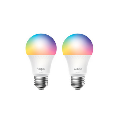 FOCO INTELIGENTE TP-LINK TAPO SMART WIFI LIGHT MUL-COLOR 1055Lum. Control Remoto y por Voz 2Pack